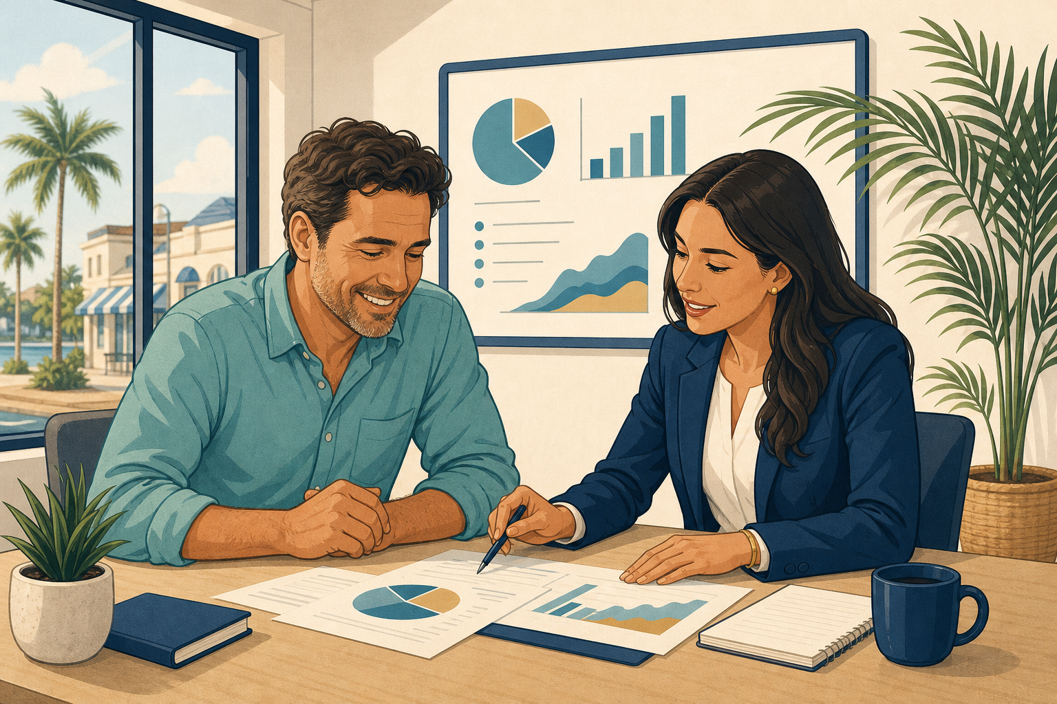 Business owner getting help from a CPA